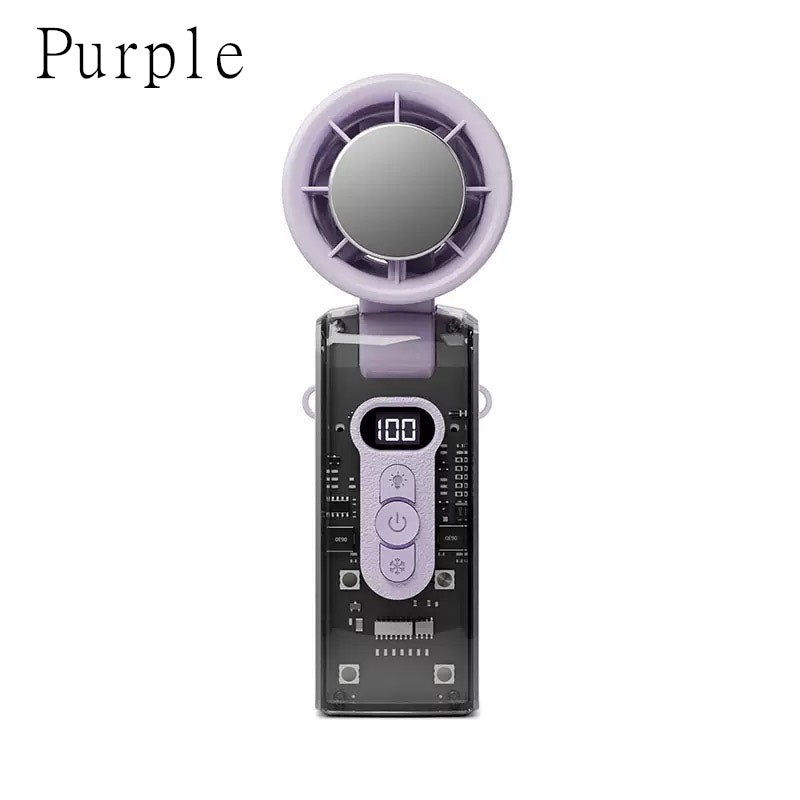 高速冰敷手持迷你風扇