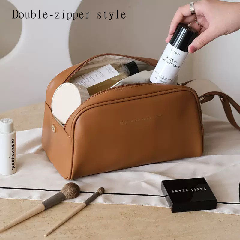 雙拉鍊化妝包