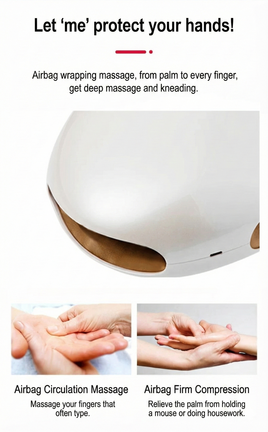 Cabine SPA Chauffante pour la Paume – Appareil de Massage des Mains