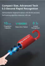 Portable Fingerprint Lock