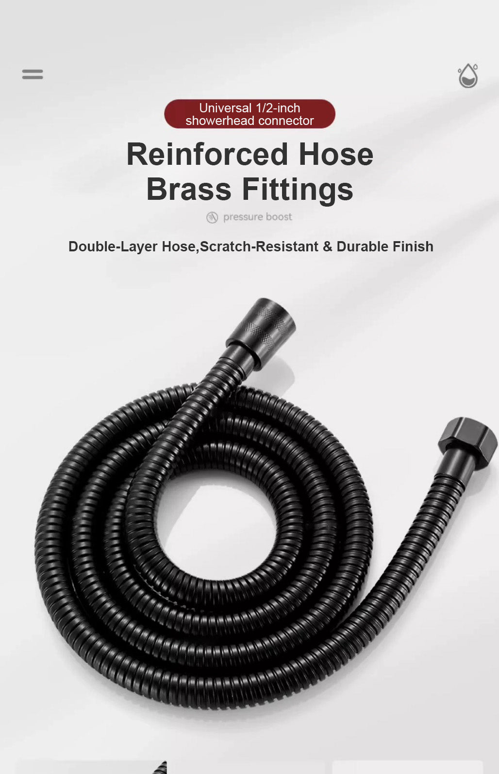 Super High-Pressure Shower Head