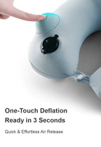 Press-Inflatable U-Shaped Pillow