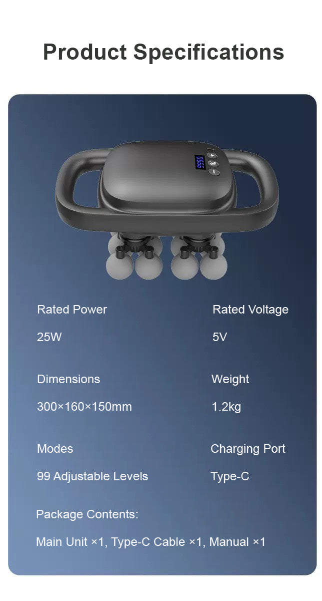 Professional-Grade Powerful Muscle Massager