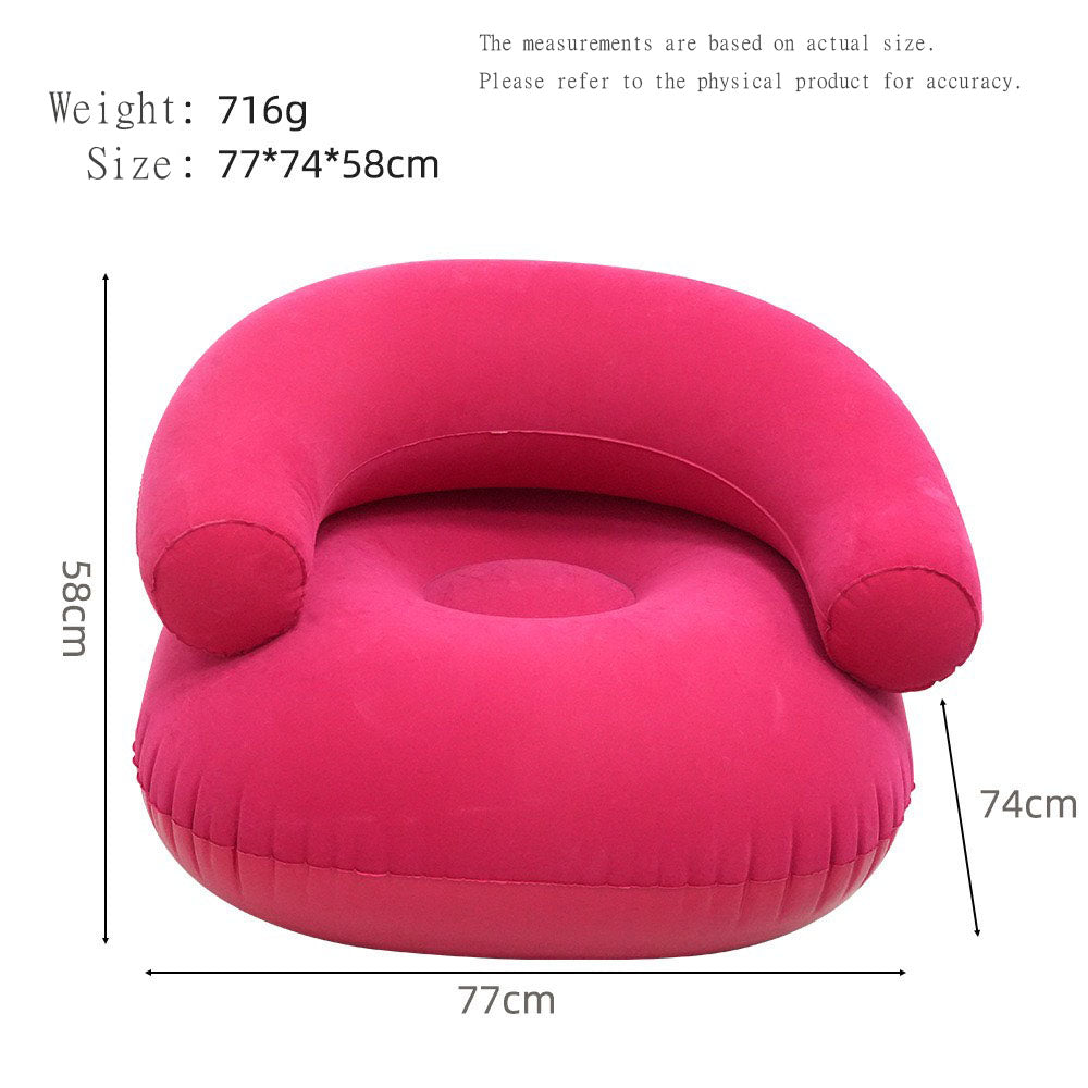 Canapé gonflable paresseux standard en U