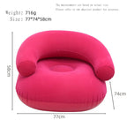 Canapé gonflable paresseux standard en U