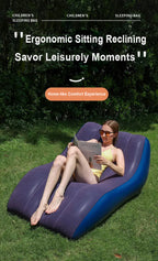 S型曲線充氣沙發