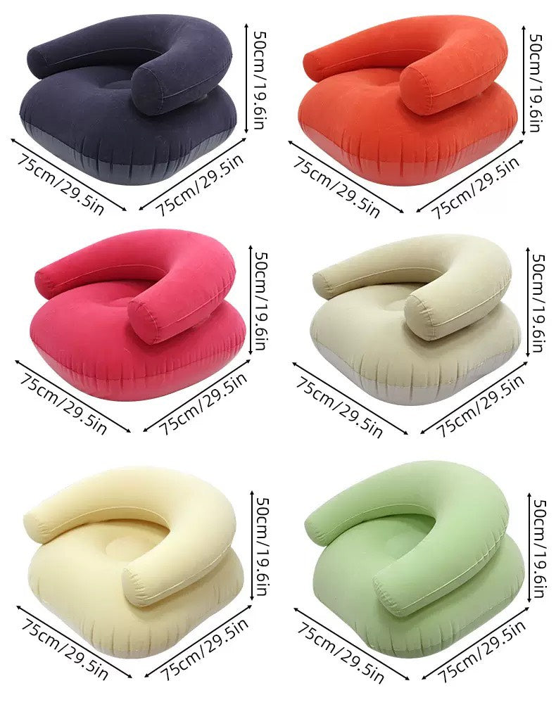 Canapé gonflable paresseux standard en U