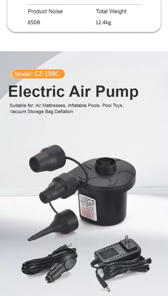 家車兩用電動充氣泵