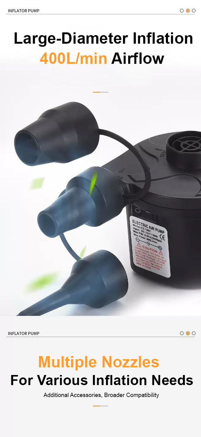 家車兩用電動充氣泵