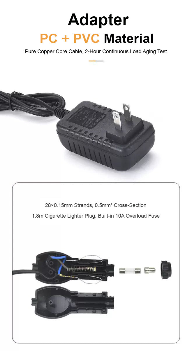 家車兩用電動充氣泵