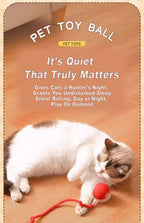 Balle interactive intelligente pour chats