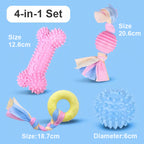 강아지 마카롱 치석 제거 장난감 세트