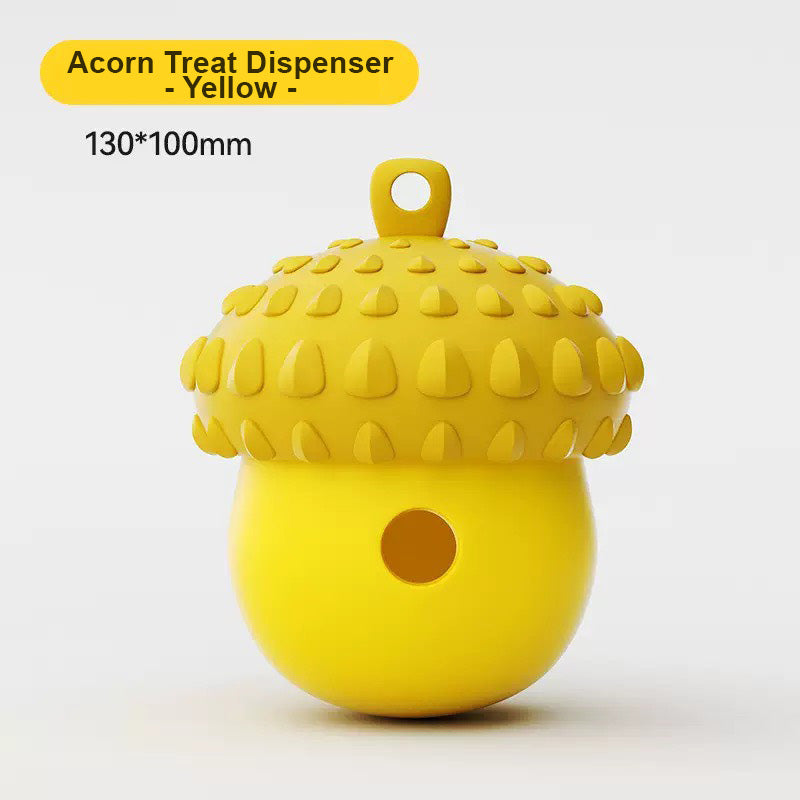 寵物松果造型漏食器