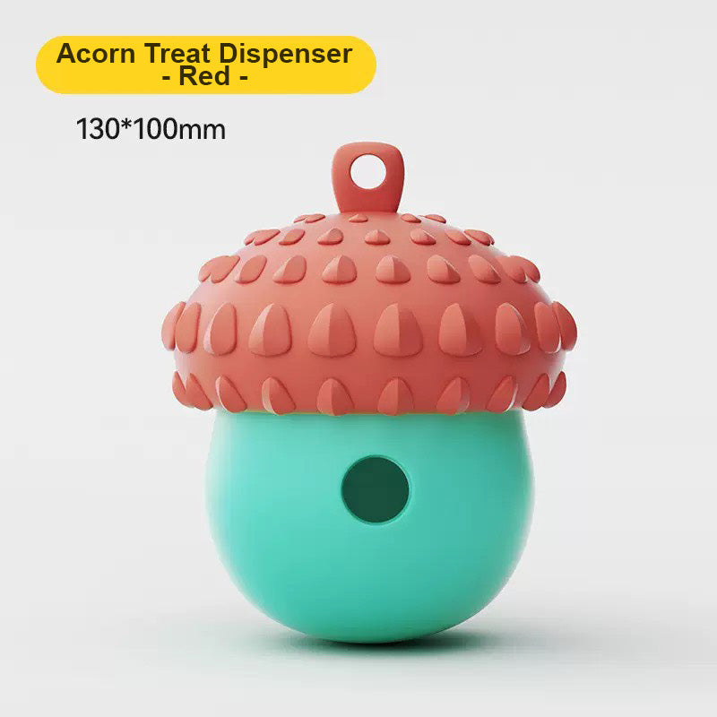 寵物松果造型漏食器