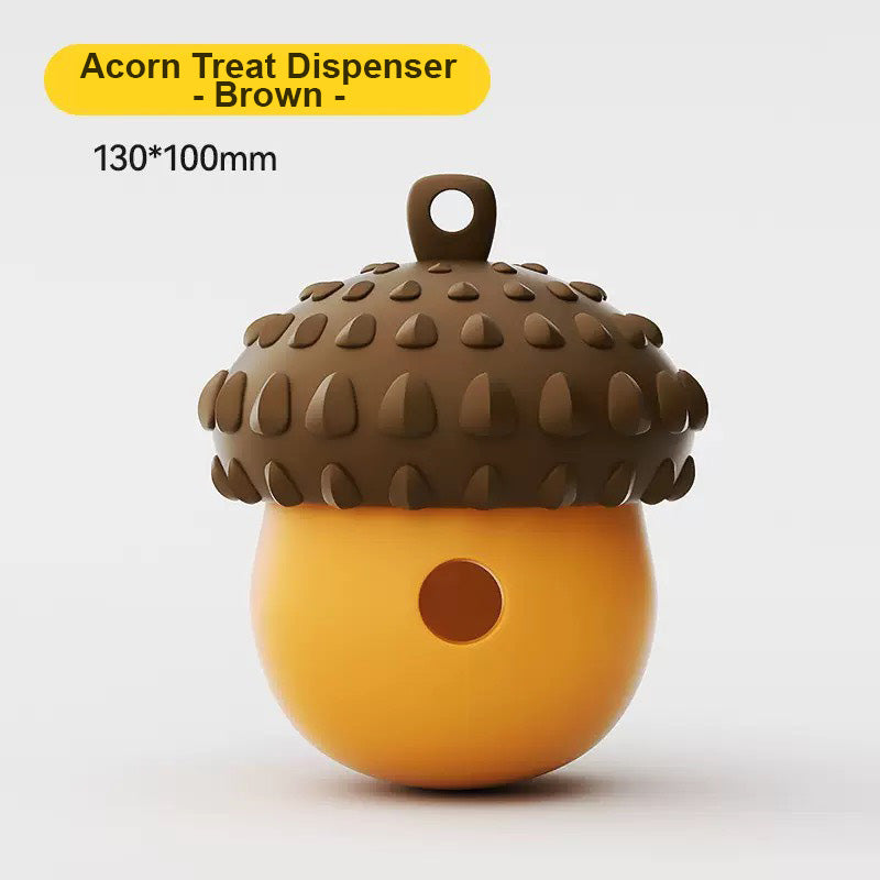 寵物松果造型漏食器