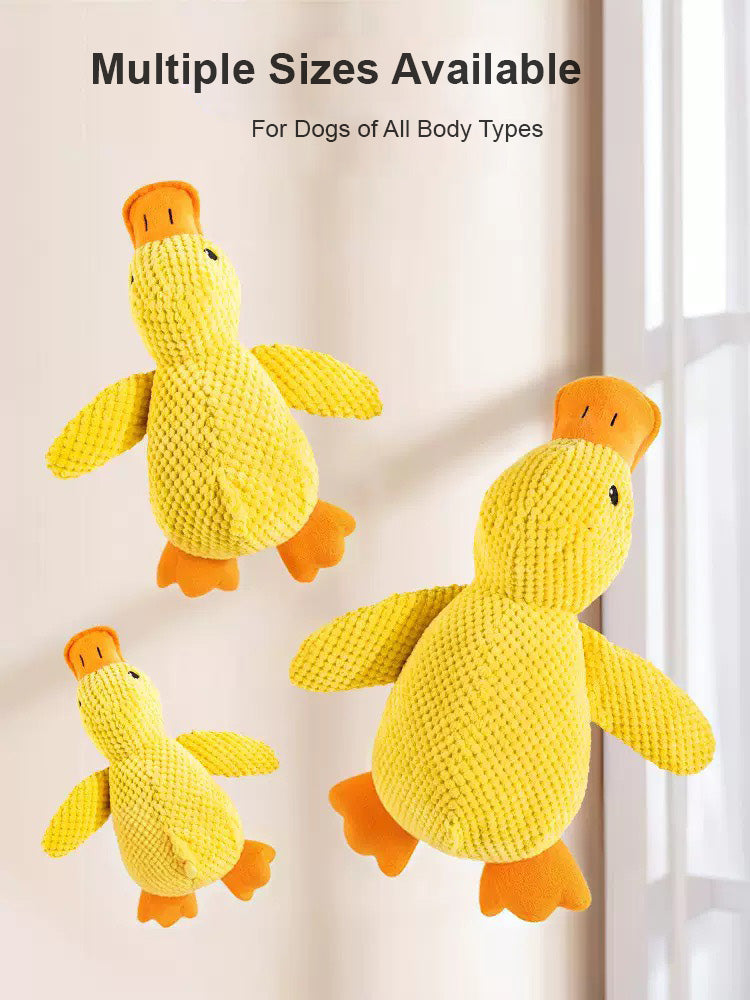 寵物安撫玩具鴨