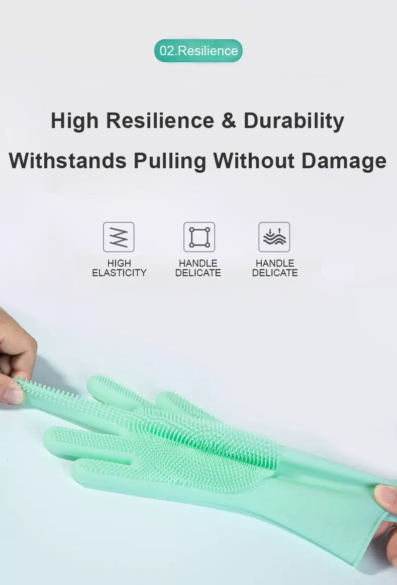 寵物洗澡按摩手套