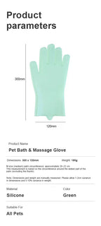 寵物洗澡按摩手套