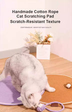 貓咪棉繩抓墊