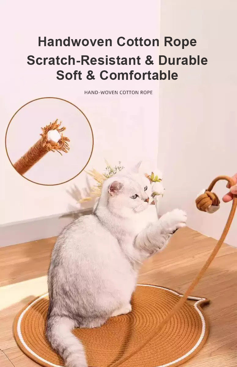 貓咪棉繩抓墊