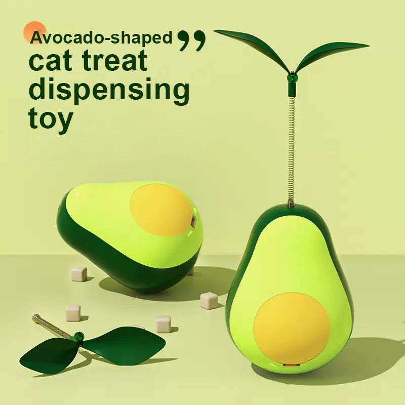 貓咪酪梨造型益智玩具