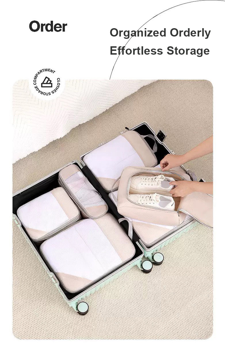 Set di sacche da viaggio per organizzazione bagagli