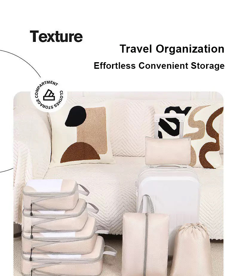 Set di sacche da viaggio per organizzazione bagagli