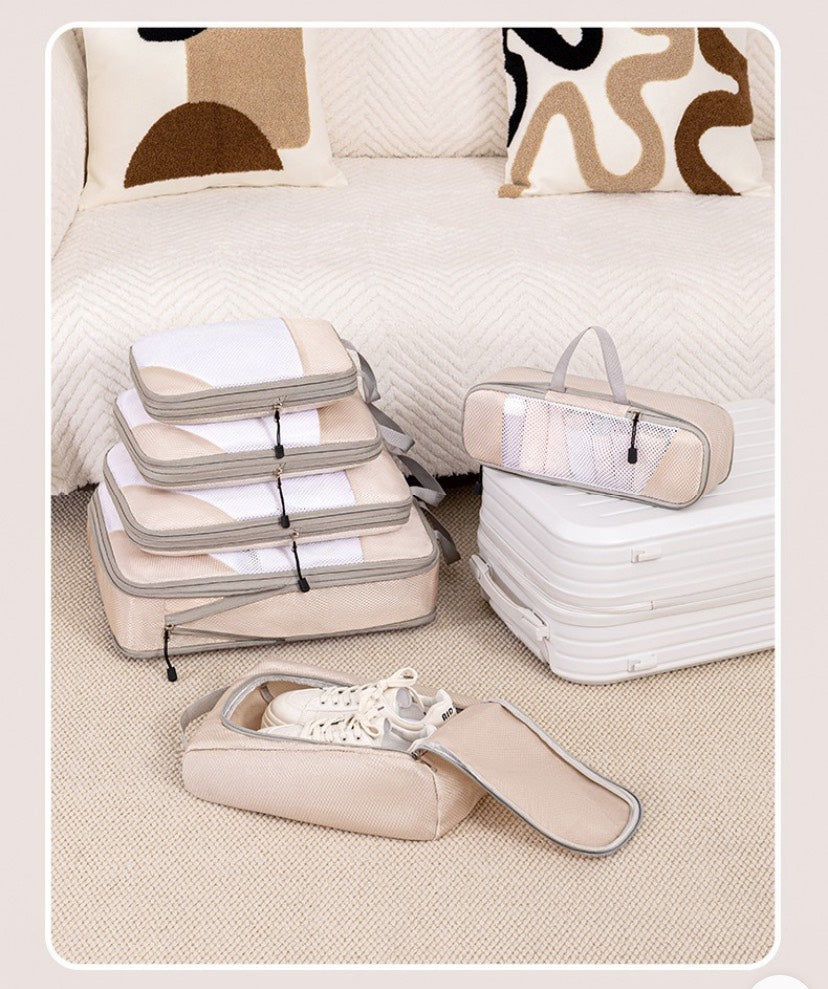 Set di sacche da viaggio per organizzazione bagagli