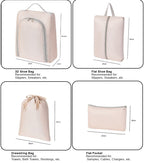 Set di sacche da viaggio per organizzazione bagagli