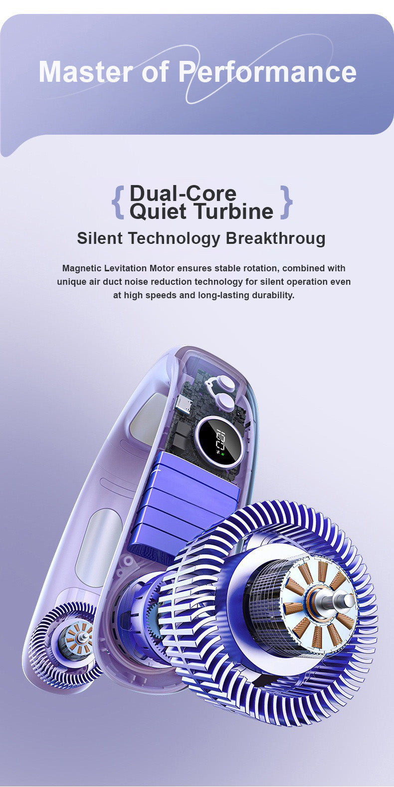 便攜式掛脖風扇