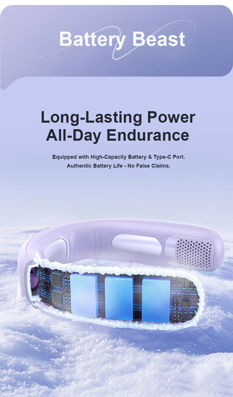 便攜式掛脖風扇