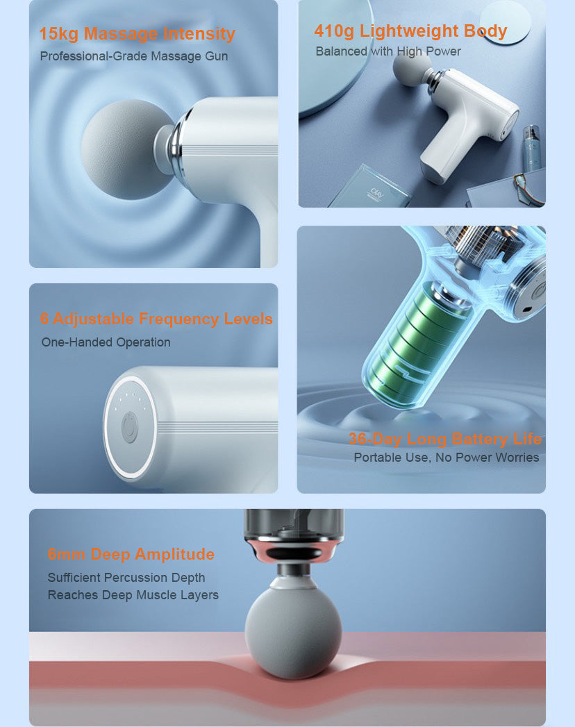 智能迷你筋膜槍