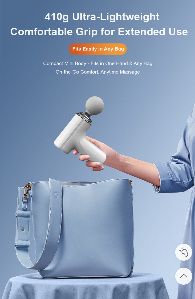 Mini Pistola de Masaje Inteligente