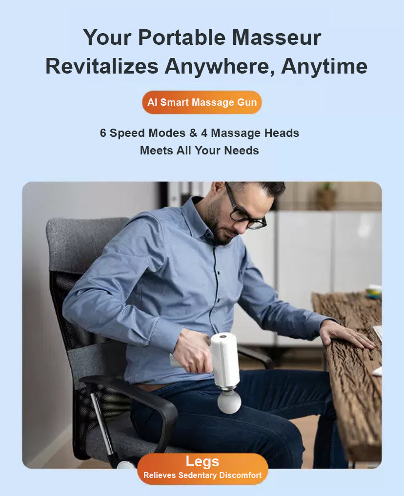 Mini Pistola de Masaje Inteligente