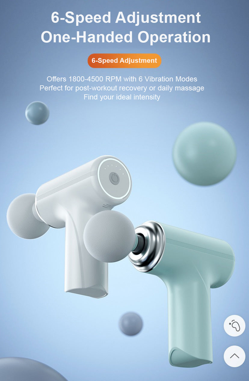 Mini Pistola de Masaje Inteligente