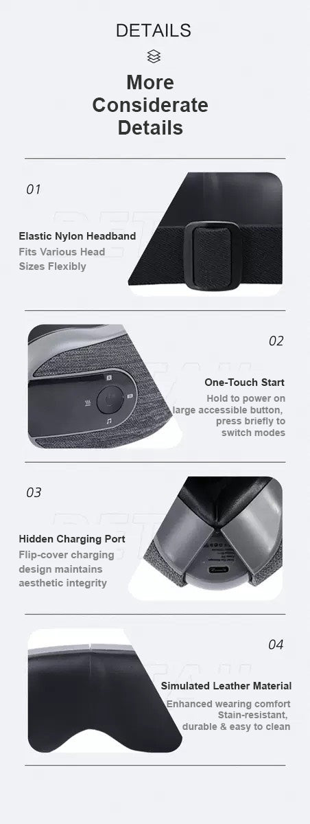 Massaggiatore Oculare Intelligente Bluetooth