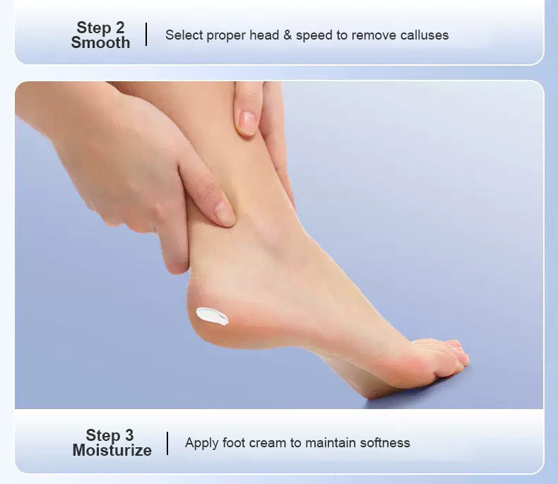 AI 智能無線電動磨腳器