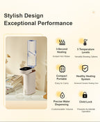 Mini Dispensador Portátil de Agua Caliente Instantánea