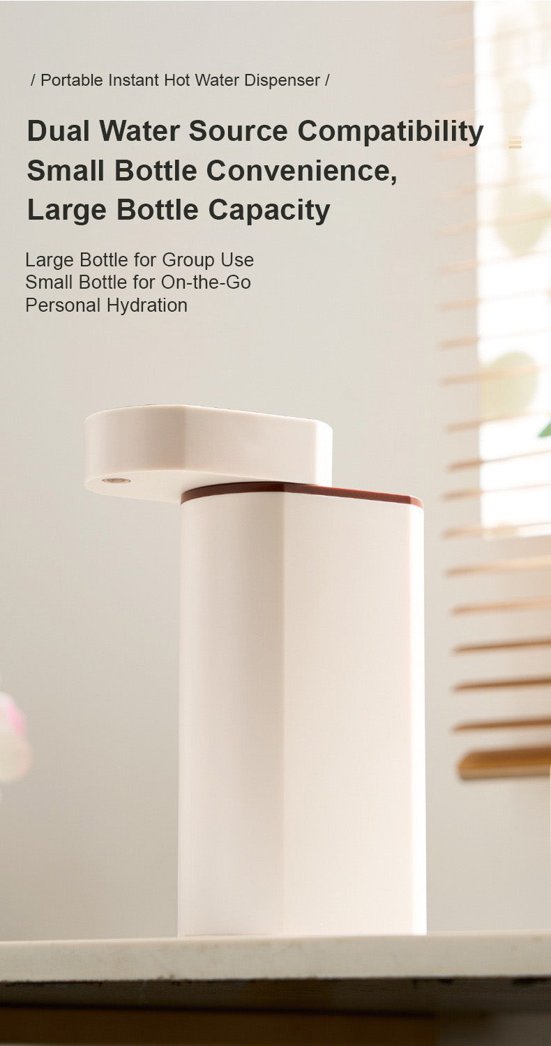 Mini Dispensador Portátil de Agua Caliente Instantánea