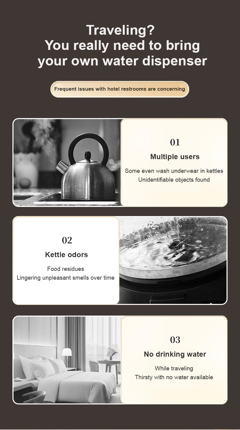Mini Dispensador Portátil de Agua Caliente Instantánea