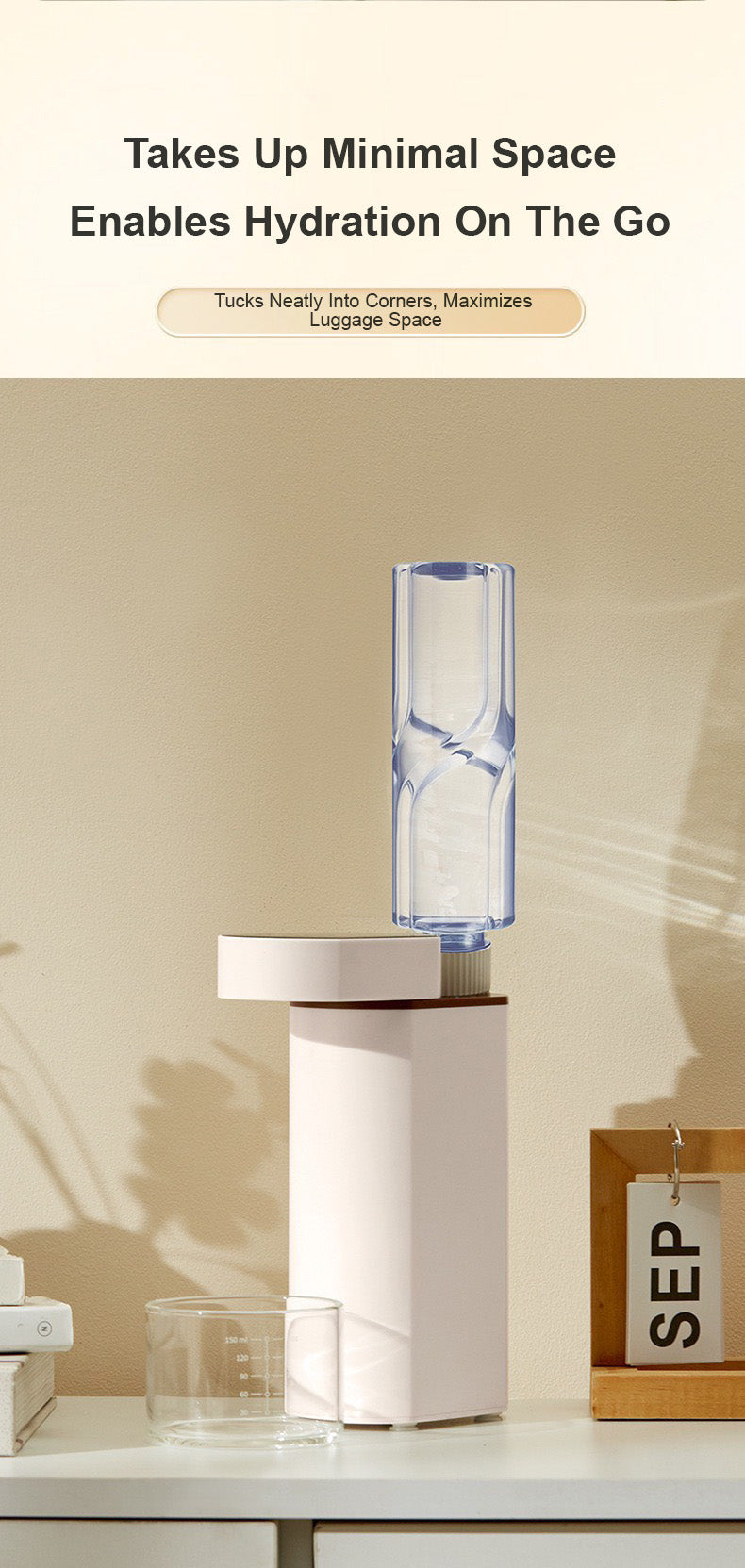 Mini Dispensador Portátil de Agua Caliente Instantánea