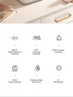 便攜式超聲UV燈波清洗機