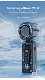 Ventilateur Miniature Portatif à Haute Vitesse avec Refroidissement Glacé