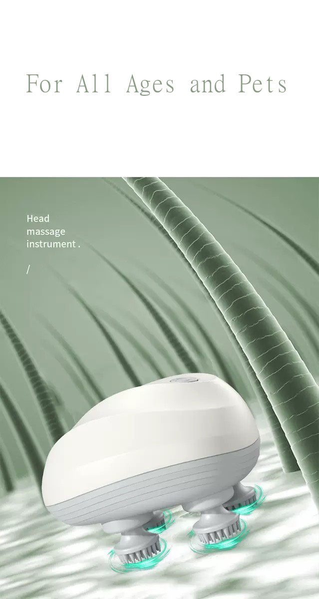 智能頭部按摩儀