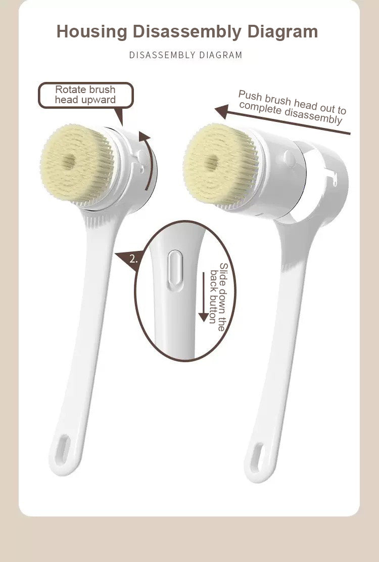 多功能電動洗澡刷