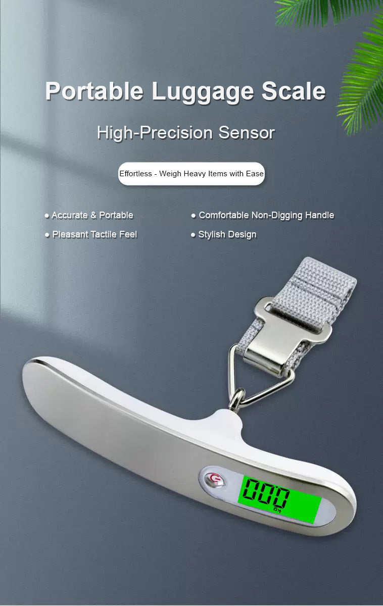 高精度便攜式行李秤（織帶款）