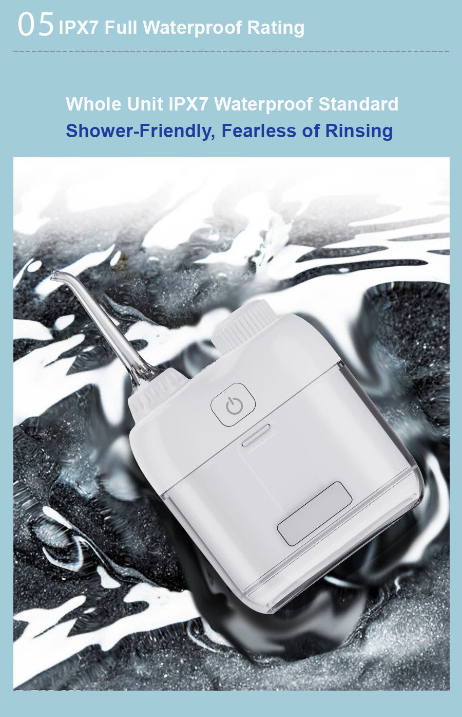 Irrigador Bucal de Bolsillo Mini