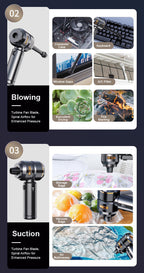 多功能便攜無線吸塵器