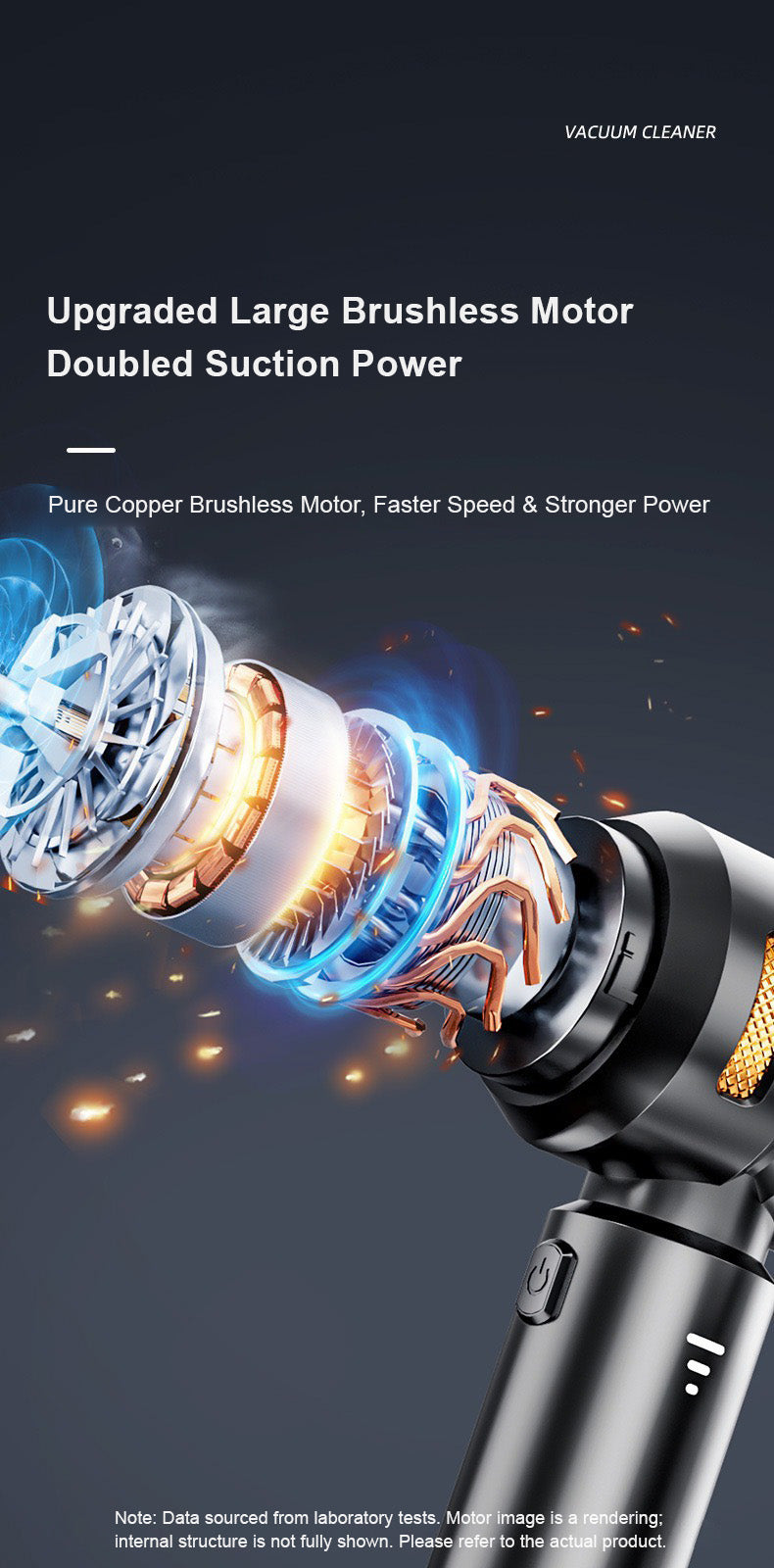 多功能便攜無線吸塵器