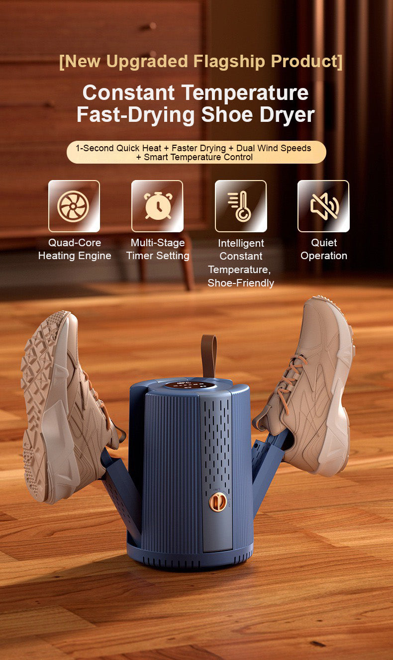 Secador de Zapatos Inteligente de Temperatura Constante